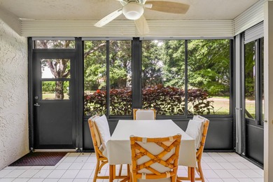 Enjoy serene views from this charming 1st floor 2BR/2BA + Den on Boca Delray Golf and Country Club in Florida - for sale on GolfHomes.com, golf home, golf lot