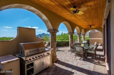 Golf Membership Available!   Charming European estate perched on Desert Mountain Golf Club - Renegade Course in Arizona - for sale on GolfHomes.com, golf home, golf lot