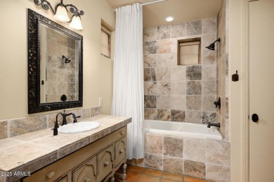 Golf Membership Available!   Charming European estate perched on Desert Mountain Golf Club - Renegade Course in Arizona - for sale on GolfHomes.com, golf home, golf lot