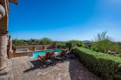 Golf Membership Available!   Charming European estate perched on Desert Mountain Golf Club - Renegade Course in Arizona - for sale on GolfHomes.com, golf home, golf lot