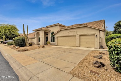 Discover this beautiful single-story home in Desert Fairways at on Tatum Ranch Golf Course in Arizona - for sale on GolfHomes.com, golf home, golf lot
