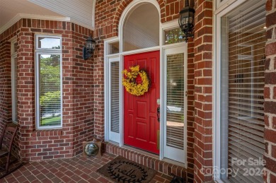 This gorgeous sprawling 1.5 story home is located in the premier on Rock Barn Golf and Spa in North Carolina - for sale on GolfHomes.com, golf home, golf lot