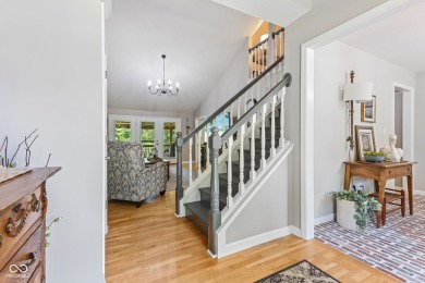 Step inside to discover tasteful updates throughout this on Foxcliff Golf Club in Indiana - for sale on GolfHomes.com, golf home, golf lot