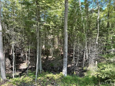 Spacious building site in Hemlock Views just west of Manistique on Stoney Point Golf Course in Michigan - for sale on GolfHomes.com, golf home, golf lot