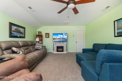 This beautifully crafted home combines refined finishes with on Minnesott Golf and Country Club in North Carolina - for sale on GolfHomes.com, golf home, golf lot
