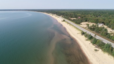 Spacious building site in Hemlock Views just west of Manistique on Stoney Point Golf Course in Michigan - for sale on GolfHomes.com, golf home, golf lot