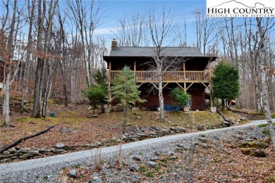 What everyone dreams of!  A log cabin on a mountain.  This one on Beech Mountain Club in North Carolina - for sale on GolfHomes.com, golf home, golf lot