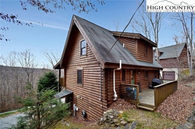 What everyone dreams of!  A log cabin on a mountain.  This one on Beech Mountain Club in North Carolina - for sale on GolfHomes.com, golf home, golf lot