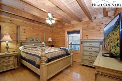 What everyone dreams of!  A log cabin on a mountain.  This one on Beech Mountain Club in North Carolina - for sale on GolfHomes.com, golf home, golf lot