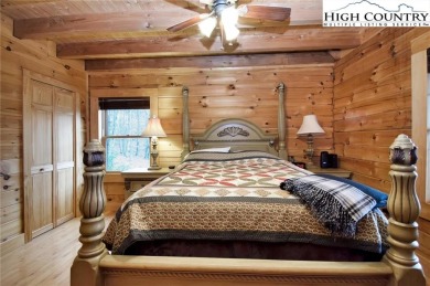 What everyone dreams of!  A log cabin on a mountain.  This one on Beech Mountain Club in North Carolina - for sale on GolfHomes.com, golf home, golf lot