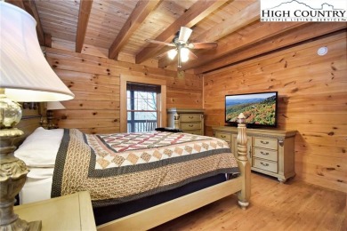 What everyone dreams of!  A log cabin on a mountain.  This one on Beech Mountain Club in North Carolina - for sale on GolfHomes.com, golf home, golf lot