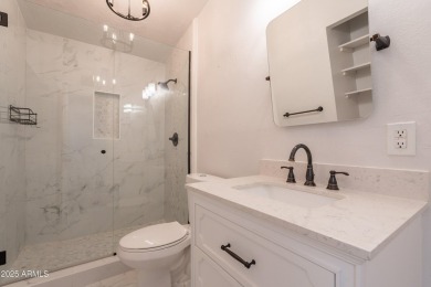 This beautifully updated gem effortlessly fuses timeless 1950s on Encanto 18 Golf Course in Arizona - for sale on GolfHomes.com, golf home, golf lot