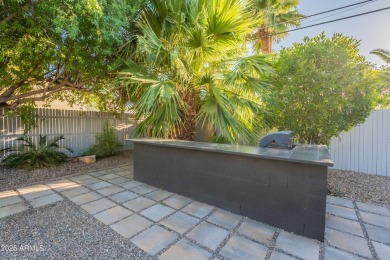 This beautifully updated gem effortlessly fuses timeless 1950s on Encanto 18 Golf Course in Arizona - for sale on GolfHomes.com, golf home, golf lot