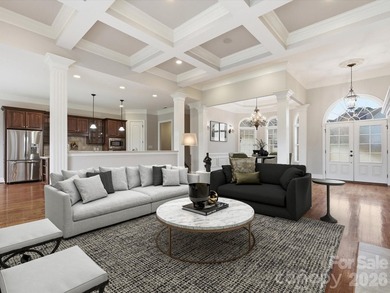 Overlooking the 11th hole of Waterford Golf Club and a tranquil on Waterford Golf Club in South Carolina - for sale on GolfHomes.com, golf home, golf lot