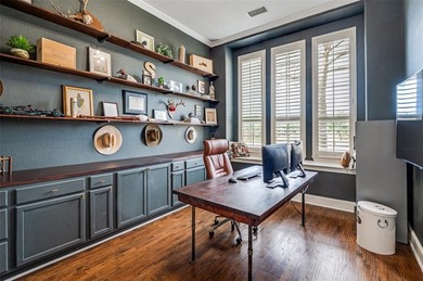 Welcome to 8025 Strathmill, a gorgeous Tudor-style home on The Tribute At the Colony in Texas - for sale on GolfHomes.com, golf home, golf lot