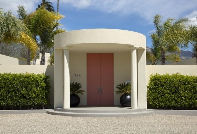 Mid-century elegance meets a delightful Palm Springs vibe with on Birnam Wood Golf Club in California - for sale on GolfHomes.com, golf home, golf lot
