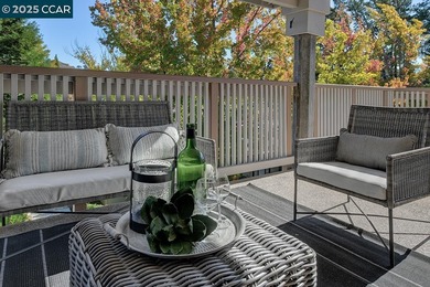 A lovely Sequoia Wrap rebuilt 12 years ago. Sunny open deck on Rossmoor Golf Course in California - for sale on GolfHomes.com, golf home, golf lot
