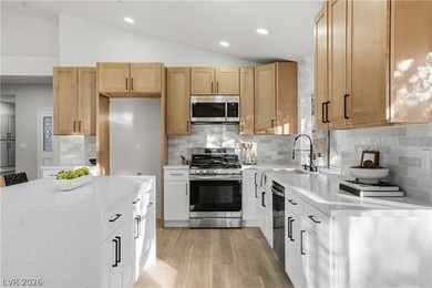 Fully updated single story located in guard gated Painted Desert on Painted Desert Golf Club in Nevada - for sale on GolfHomes.com, golf home, golf lot