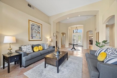 Welcome to an exceptional single-story residence set within one on TPC Las Vegas in Nevada - for sale on GolfHomes.com, golf home, golf lot