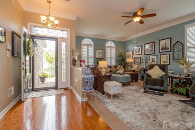 Brick front Monaco boasts a '10' for curb appeal. From the on Regency At Monroe Golf and Country Club in New Jersey - for sale on GolfHomes.com, golf home, golf lot