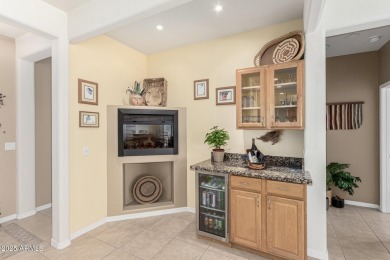 This popular Gala model in Sun City Festival is perfectly on Copper Canyon Golf Club in Arizona - for sale on GolfHomes.com, golf home, golf lot