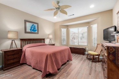 This popular Gala model in Sun City Festival is perfectly on Copper Canyon Golf Club in Arizona - for sale on GolfHomes.com, golf home, golf lot