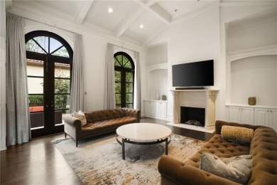 Stunning European-style home on over 1.7 acres of gated, fully on Bobby Jones Golf Club in Georgia - for sale on GolfHomes.com, golf home, golf lot
