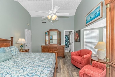 This spacious 4 LARGE Bedroom 4 Bath raised beach house is just on Prestwick Country Club in South Carolina - for sale on GolfHomes.com, golf home, golf lot