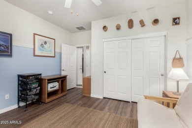 This popular Gala model in Sun City Festival is perfectly on Copper Canyon Golf Club in Arizona - for sale on GolfHomes.com, golf home, golf lot