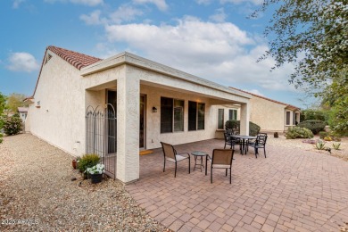 This popular Gala model in Sun City Festival is perfectly on Copper Canyon Golf Club in Arizona - for sale on GolfHomes.com, golf home, golf lot