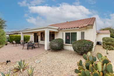 This popular Gala model in Sun City Festival is perfectly on Copper Canyon Golf Club in Arizona - for sale on GolfHomes.com, golf home, golf lot