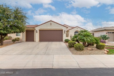 This popular Gala model in Sun City Festival is perfectly on Copper Canyon Golf Club in Arizona - for sale on GolfHomes.com, golf home, golf lot