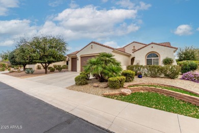 This popular Gala model in Sun City Festival is perfectly on Copper Canyon Golf Club in Arizona - for sale on GolfHomes.com, golf home, golf lot