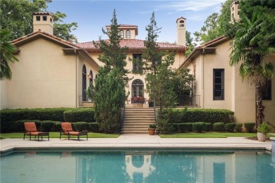 Stunning European-style home on over 1.7 acres of gated, fully on Bobby Jones Golf Club in Georgia - for sale on GolfHomes.com, golf home, golf lot