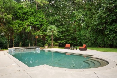 Stunning European-style home on over 1.7 acres of gated, fully on Bobby Jones Golf Club in Georgia - for sale on GolfHomes.com, golf home, golf lot