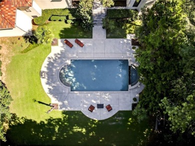 Stunning European-style home on over 1.7 acres of gated, fully on Bobby Jones Golf Club in Georgia - for sale on GolfHomes.com, golf home, golf lot