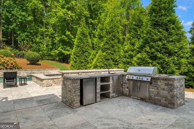 MODERN FARMHOUSE ESTATE WITH POOL AND PRIVATE GATED ENTRY: on Manor Golf and Country Club in Georgia - for sale on GolfHomes.com, golf home, golf lot