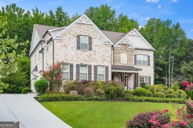 MODERN FARMHOUSE ESTATE WITH POOL AND PRIVATE GATED ENTRY: on Manor Golf and Country Club in Georgia - for sale on GolfHomes.com, golf home, golf lot