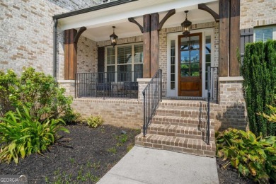 MODERN FARMHOUSE ESTATE WITH POOL AND PRIVATE GATED ENTRY: on Manor Golf and Country Club in Georgia - for sale on GolfHomes.com, golf home, golf lot