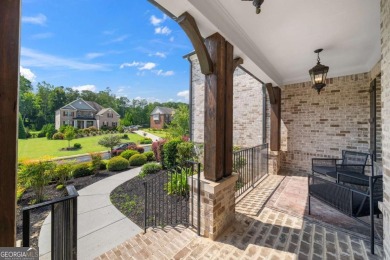 MODERN FARMHOUSE ESTATE WITH POOL AND PRIVATE GATED ENTRY: on Manor Golf and Country Club in Georgia - for sale on GolfHomes.com, golf home, golf lot