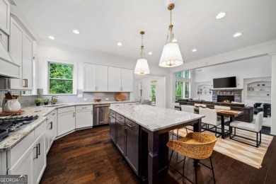 MODERN FARMHOUSE ESTATE WITH POOL AND PRIVATE GATED ENTRY: on Manor Golf and Country Club in Georgia - for sale on GolfHomes.com, golf home, golf lot