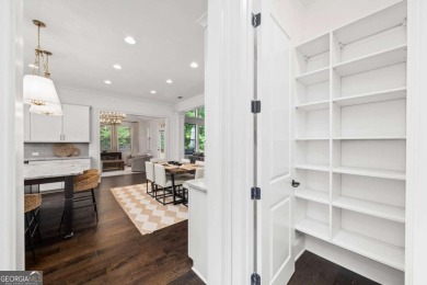 MODERN FARMHOUSE ESTATE WITH POOL AND PRIVATE GATED ENTRY: on Manor Golf and Country Club in Georgia - for sale on GolfHomes.com, golf home, golf lot