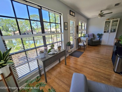 LOCATION! LOCATION! BEST WATER VIEW IN MANOR PLACE VILLAGE! This on Timber Pines Golf Course in Florida - for sale on GolfHomes.com, golf home, golf lot