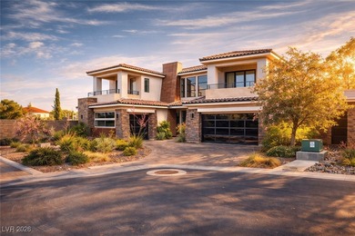 Designed with the golf enthusiast in mind, this private Lake Las on Reflection Bay Golf Club in Nevada - for sale on GolfHomes.com, golf home, golf lot