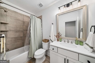 MODERN FARMHOUSE ESTATE WITH POOL AND PRIVATE GATED ENTRY: on Manor Golf and Country Club in Georgia - for sale on GolfHomes.com, golf home, golf lot