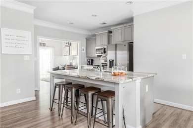 Discover low-maintenance luxury in this beautifully designed on Riverfront Golf Club in Virginia - for sale on GolfHomes.com, golf home, golf lot