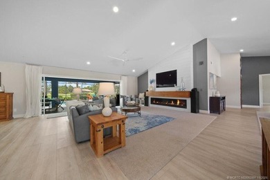 This 4BR/3BA CBS pool home sits on a private 1-acre cul-de-sac on Evergreen Club in Florida - for sale on GolfHomes.com, golf home, golf lot