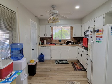 Newly upgraded. New vinyl floor plank throughout the house. New on Sun City Country Club in Arizona - for sale on GolfHomes.com, golf home, golf lot