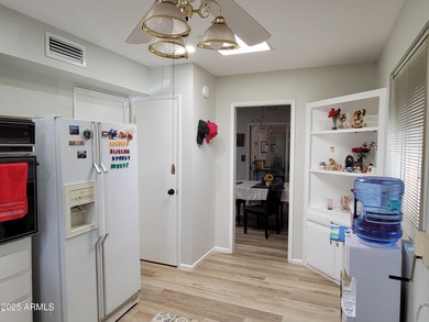 Newly upgraded. New vinyl floor plank throughout the house. New on Sun City Country Club in Arizona - for sale on GolfHomes.com, golf home, golf lot