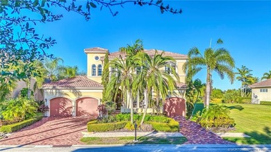 Welcome to this stunning Tuscan-inspired estate featuring an on The Tesoro Golf Course and Club in Florida - for sale on GolfHomes.com, golf home, golf lot
